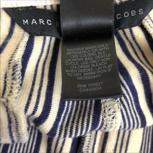 Marc by Marc Jacobs Nautical Striped Cotton Shorts - Picture 7 of 8